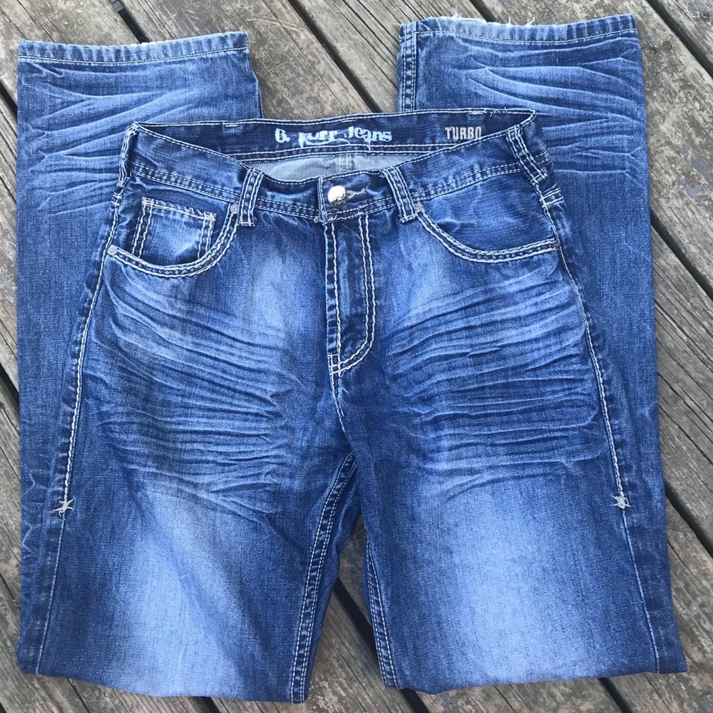 Men’s Turbo B. Tuff Jeans - Sz 33x34 - GUC!!